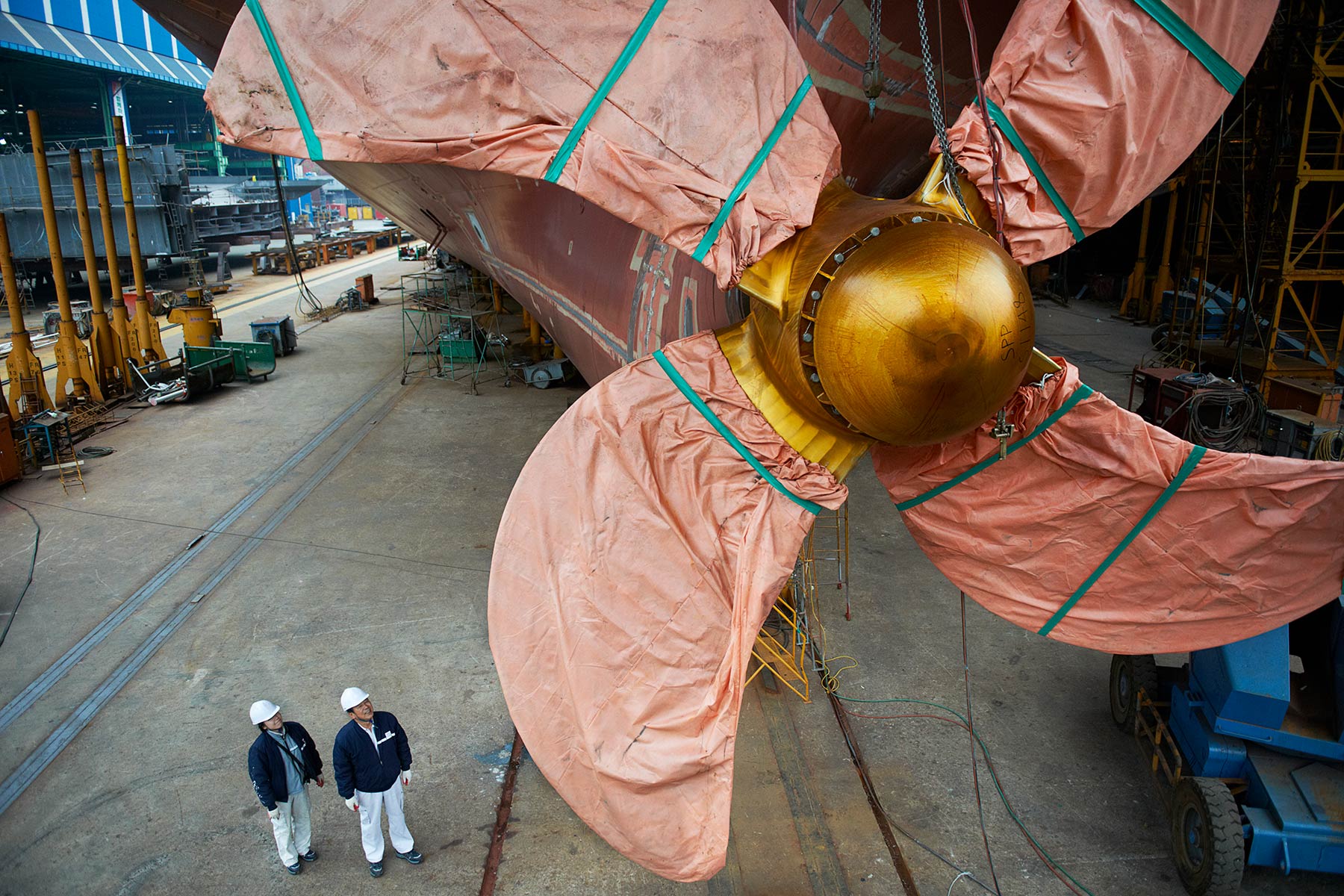 Froehlich Und Doerken Solutionsdetail Of Ship In Shipyard Goseong Gun South Kor 2026 03 11 00 57 33 Utc